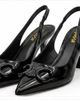 Zapatillas Slingback Horsebit
