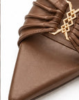 Zapatillas dupe -Negras/Chocolate