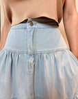 FALDA DENIM BÁSICA