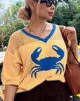 BLUSA TEJIDA CRAB