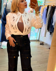 SET BLUSA + PANTALÓN DENIM