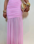 VESTIDO DE MESH BLUSH - MALÁ MEXICO