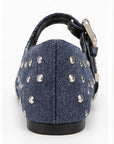 Zapatos Mary Jane Denim Studs