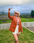 BLAZER TERRACOTA
