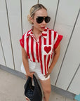 BLUSA CORAZÓN CROCHET