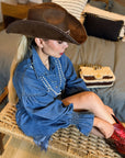BLUSA DENIM PERLA