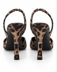 Zapatillas de Tacón Leopardo