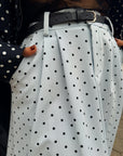 FALDA POLKAS BLUE