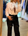 SET BLUSA + PANTALÓN DENIM