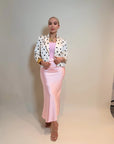 BLAZER SATINADO DE LUNARES