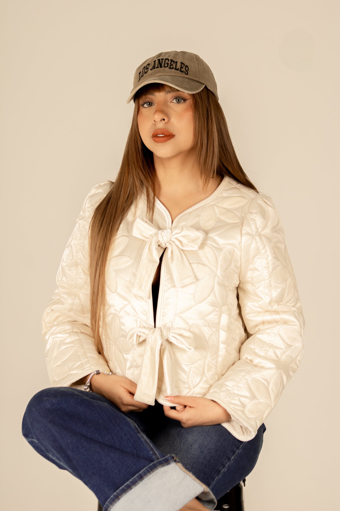 CHAQUETA BEIGE