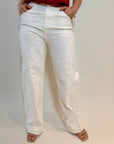 PANTALÓN DENIM WIDE LEG STRECH