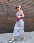 VESTIDO FLORAL LAVANDA