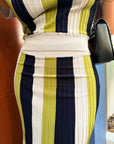 SET OLIVO ACANALADO