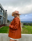 BLAZER TERRACOTA