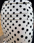 FALDA POLKA DOTS WHITE