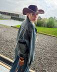 CHAQUETA DENIM OVERSIZE