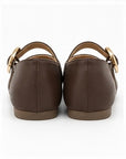 Flats Mary Jane — Chocolate
