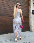 VESTIDO FLORAL LAVANDA