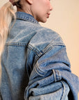 CHAQUETA DENIM OVERSIZE