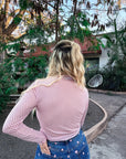 BLUSA PINK POLKA DOTS