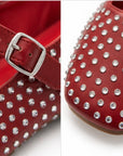 Flats Mary Jane — Rojo