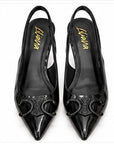 Zapatillas Slingback Horsebit