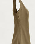 Blusa Scoop — Camel