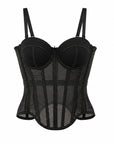 Corset Bustier — Negro