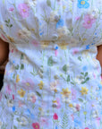 ROMPER FLORAL CELESTE