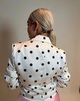 BLAZER SATINADO DE LUNARES