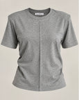 TSHIRT BÁSICA CON HOMBRERAS