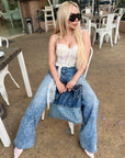 PANTALÓN DENIM PERLA