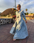 VESTIDO DENIM MAXI