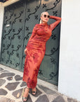 VESTIDO TERRACOTA