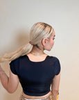 BLUSA BÁSICA SEAMLESS NEGRA