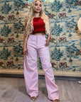 PANTALÓN DENIM PINK