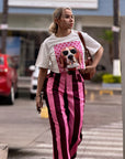TSHIRT DOG PINK