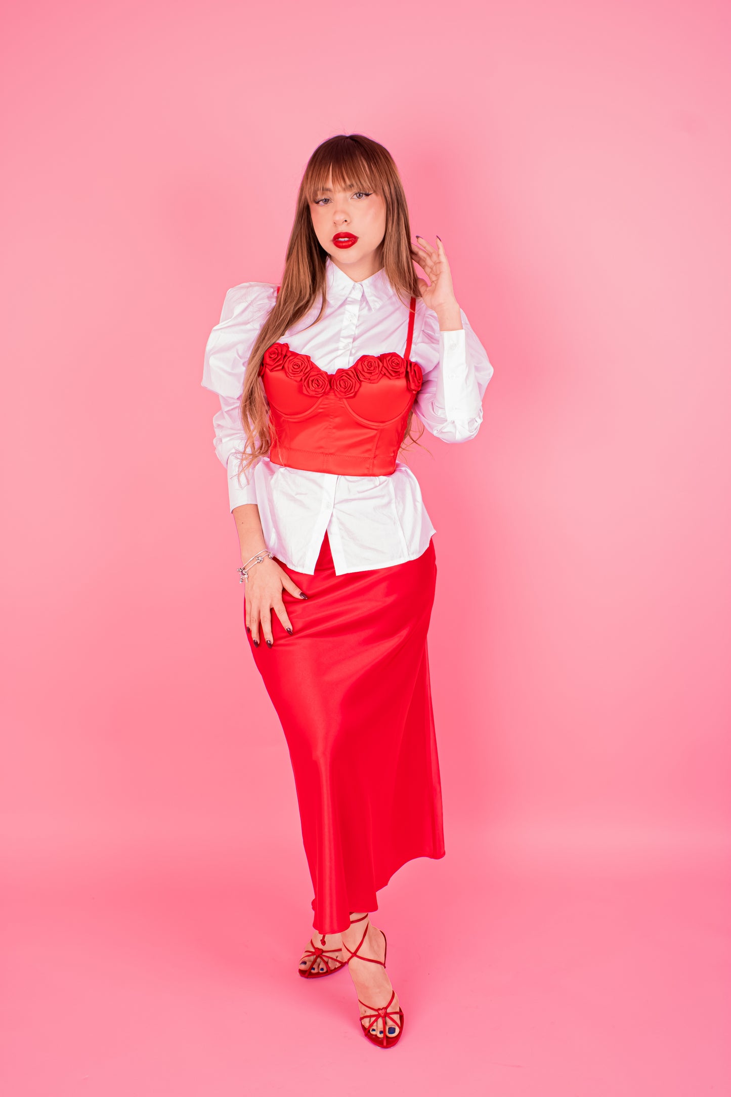 FALDA SATIN