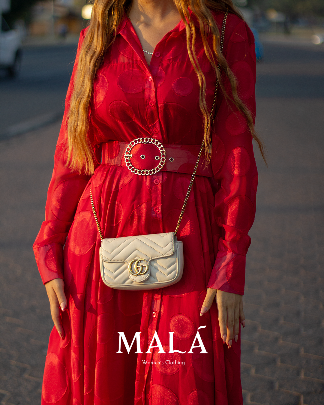 VESTIDO ROJO