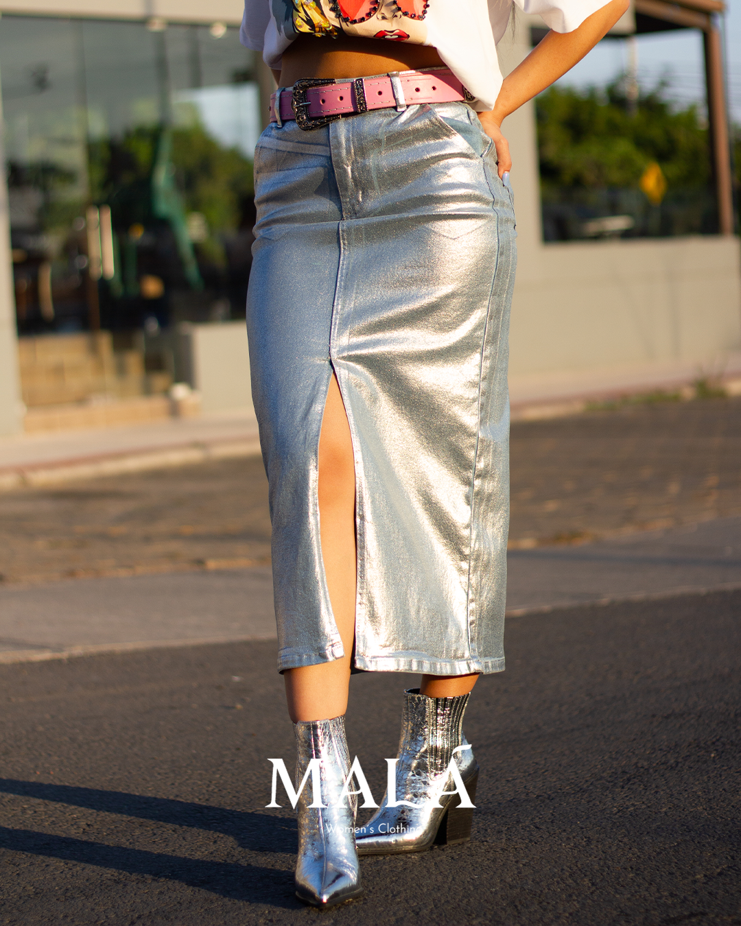 FALDA METÁLICA