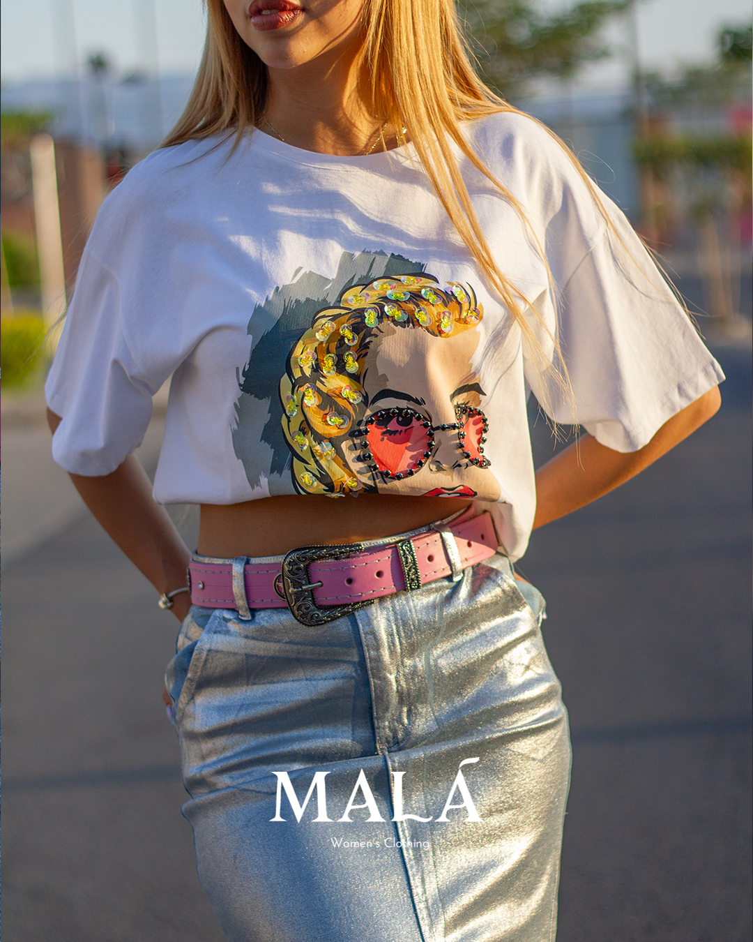 FALDA METÁLICA