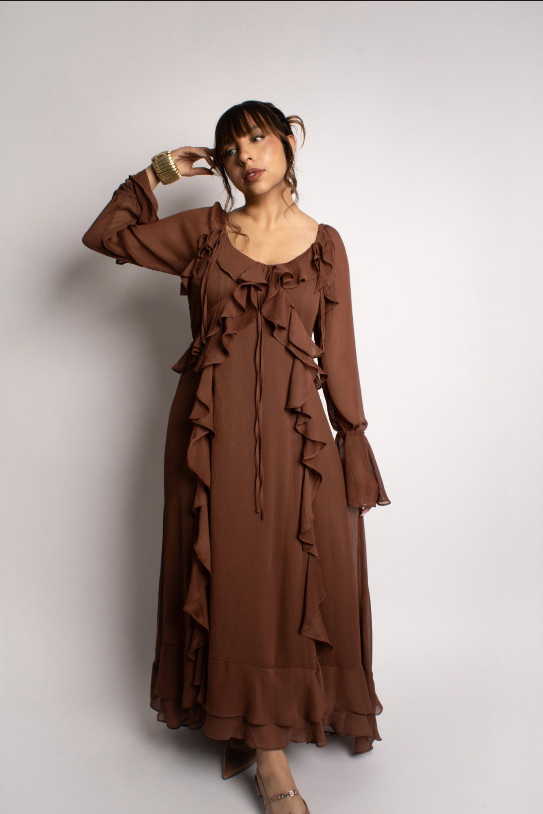 VESTIDO MOCHA MOUSSE