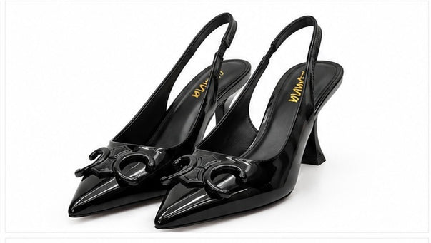 Zapatillas Slingback Horsebit