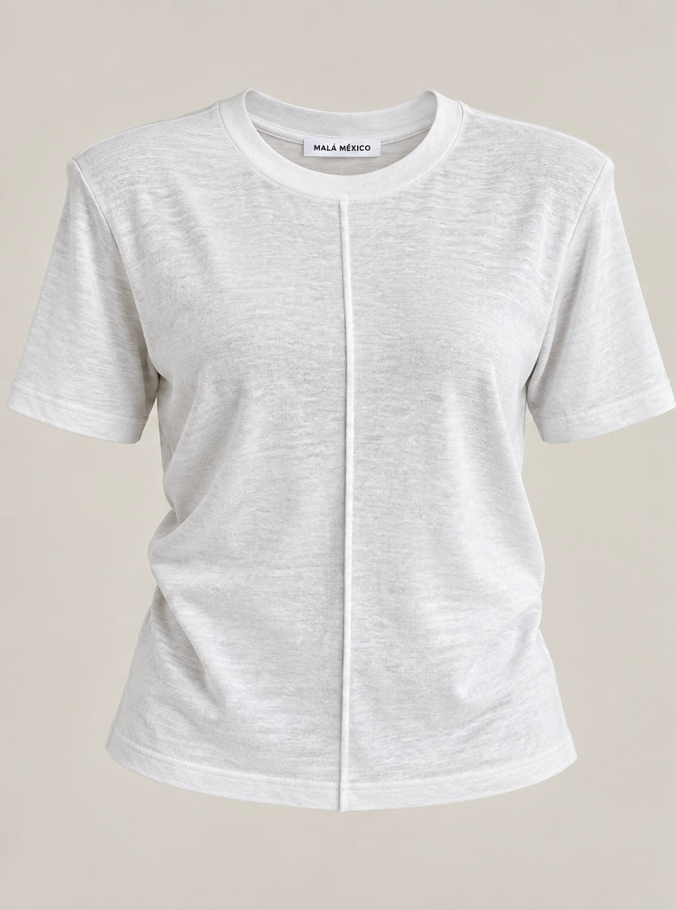 TSHIRT BÁSICA CON HOMBRERAS