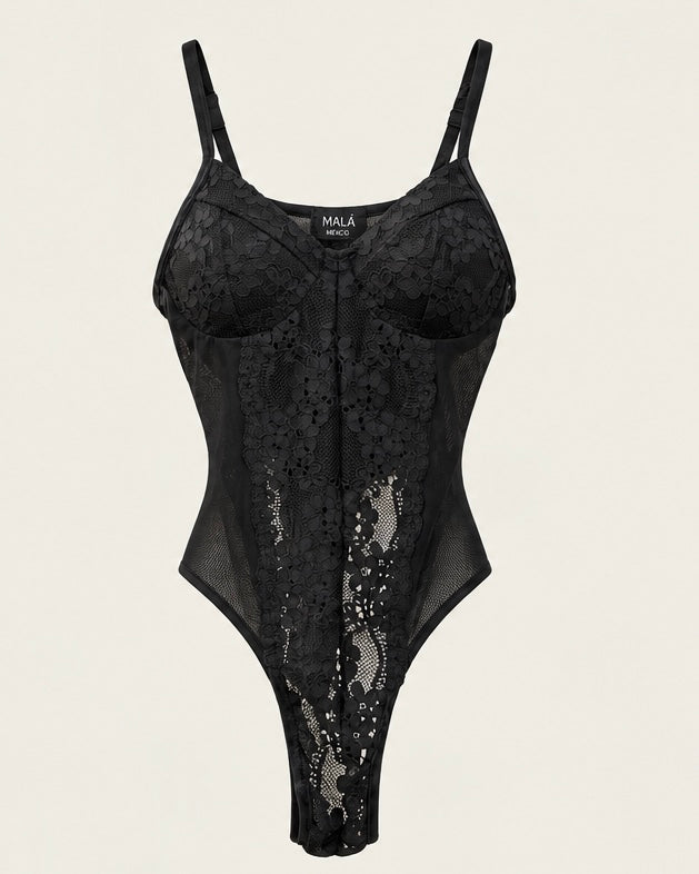 Body Encaje — Negro