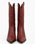Botas western bordadas — Vino