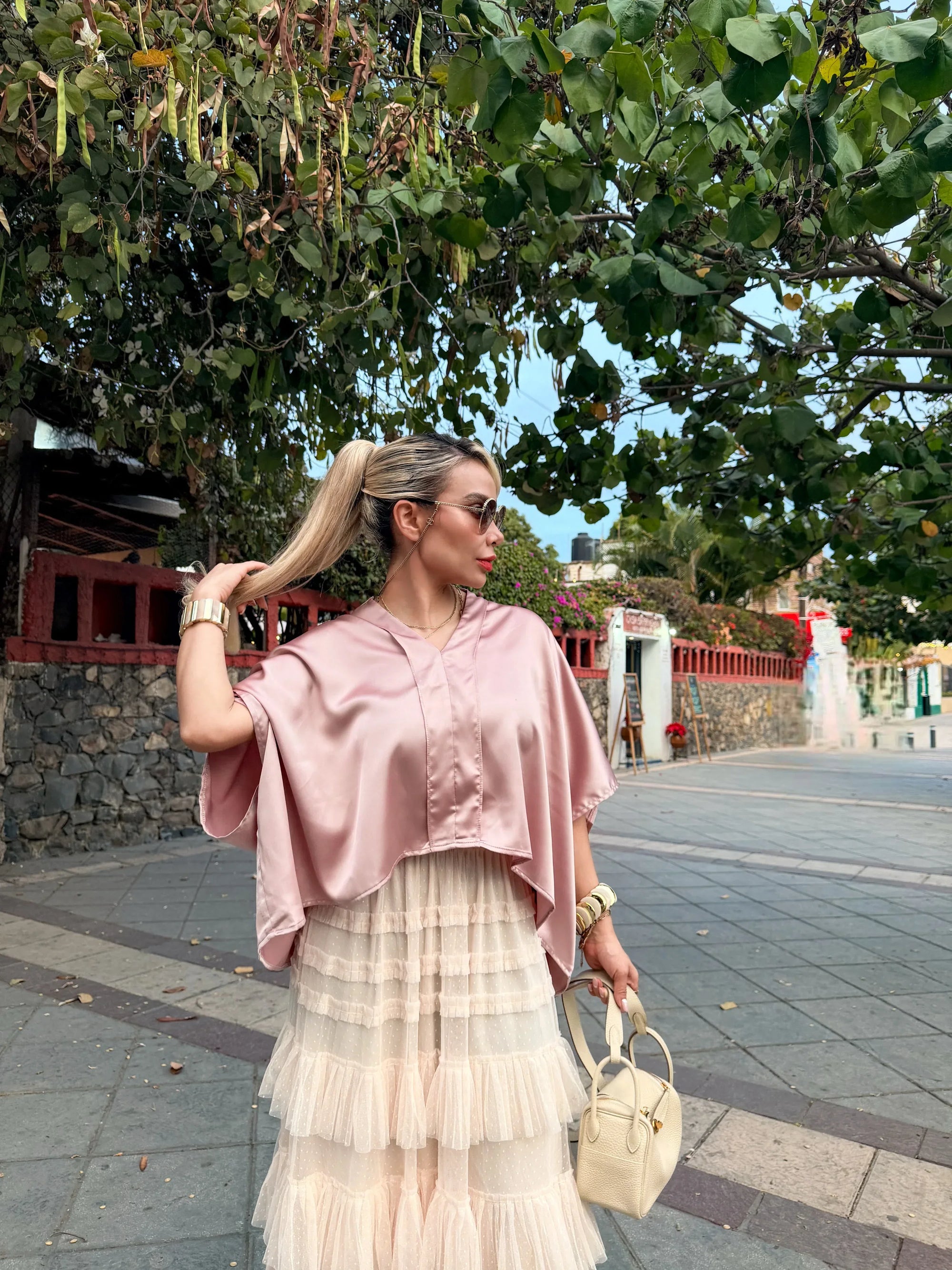 BLUSA SATÉN - MALÁ MEXICO