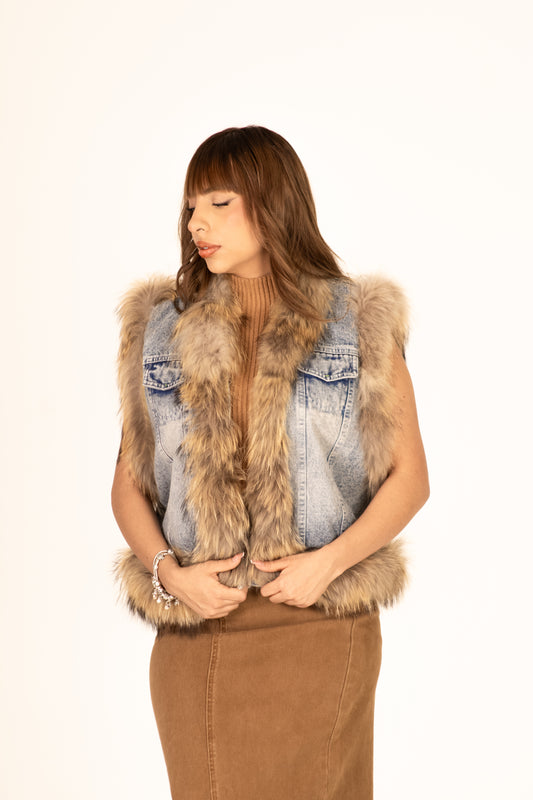 CHALECO DENIM