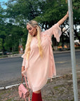 BLUSÓN VESTIDO ROSÉ